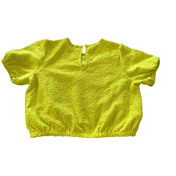 MICHAEL Michael Kors Green Blouse with Textured Fabric - Picture 2 of 3